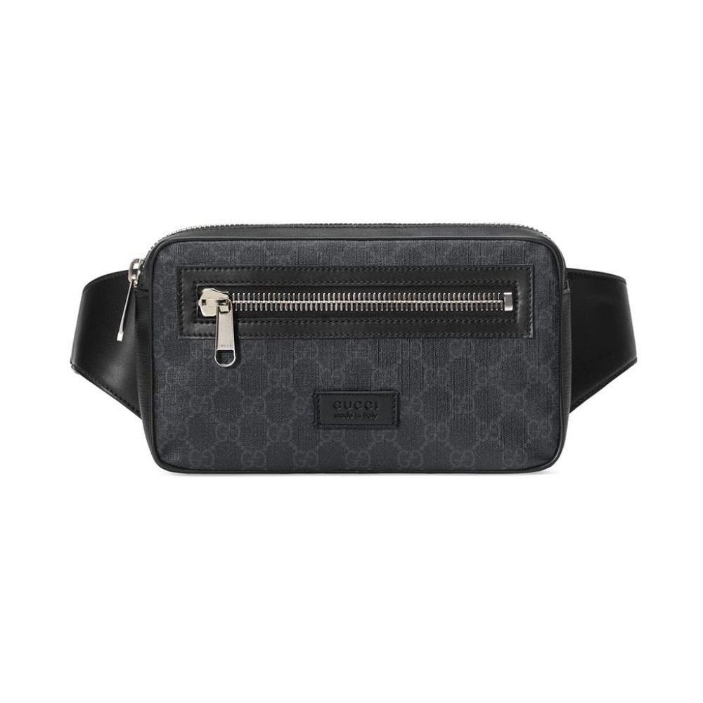 Men Gucci Black belt bag